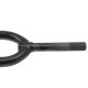 vidlica 20", čierna, 1", pivoty, stĺpik 150 mm