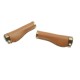 rukoväte Leatherette Ergo hnedé, koženka, 135 mm, Lock-On brown