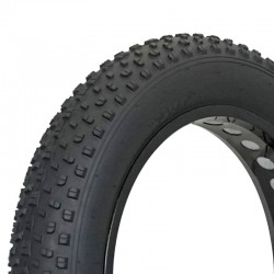 plášť 20" (100-406) Wag Bike Fat Knobby H902, čierny