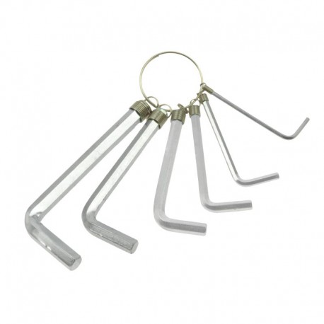 kľúče imbusové, 6 veľkostí