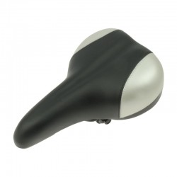 sedlo Velo Urban čierno-strieborné