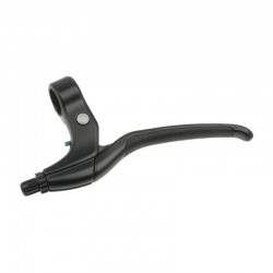 páčka brzdy 4prstá, AL, ľavá, čierna