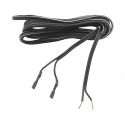 kábel prepájací, dvojitý, 220 cm, 2 konektory