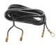kábel prepájací, dvojitý, 220 cm, 3 konektory+očko