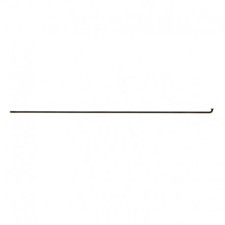 špica (drôt) 2,0x180 mm, čierný, pozink