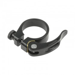 objímka podsedlová 34,9 mm, čierna, rýchloupínací