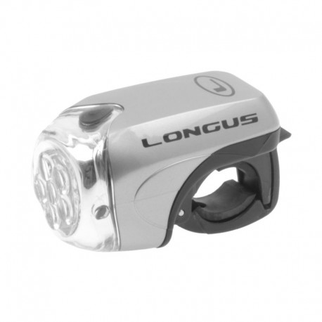 svetlo predné 6xLED strieborné, Longus