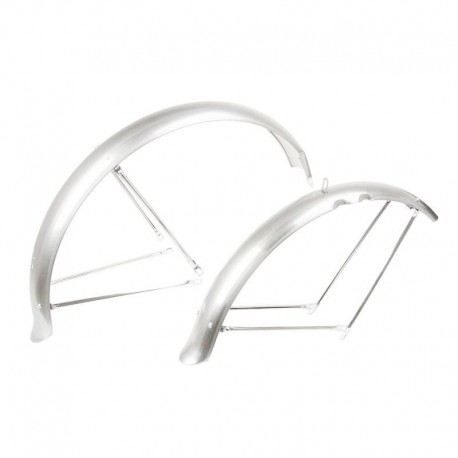 blatníky kovové 26"/100 mm, Cruiser, chróm