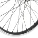 koleso vypletené 20" (406 mm, 36 dier) SET predné+zadné, Remerx Dragon AL black, Nexus 3r