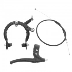 brzda predná Stars 73-92 mm, čierna, komplet