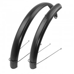 blatníky kovové 24"/58 mm, čierne