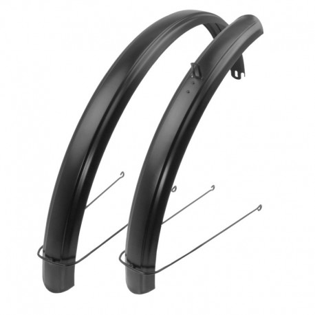 blatníky kovové 24"/58 mm, čierne