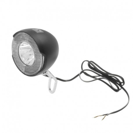 svetlo predné na dynamo, Anlun 1xLed, s držiakom a káblom