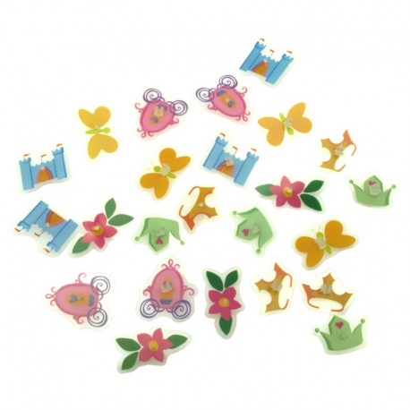 koráliky na drôty (špice) do výpletu kolesa, 24 ks, tweety