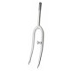 vidlica 26", strieborná, 1", dynamo, stĺpik 225 mm