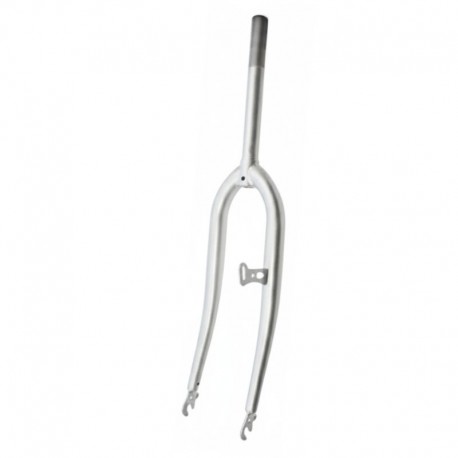 vidlica 26", strieborná, 1", dynamo, stĺpik 225 mm