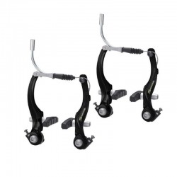 brzdová čeľusť Saccon V-brake 110 mm, AL, sada (predná+zadná)