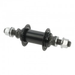 náboj predný 48 dier, 100 mm, osa 14 mm, FE, čierny