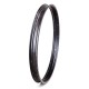 ráfik 28" (622 mm), 36 dier, AL, čierny, šírka 57 mm