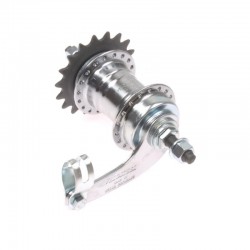 náboj zadný 36 dier, 165/117 mm, komplet, voľnobežka Velosteel