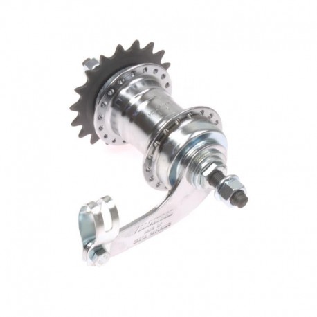 náboj zadný 36 dier, 165/117 mm, komplet, voľnobežka Velosteel