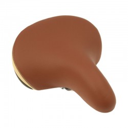 sedlo ColorSaddle Elastomer, hnedo-krémové