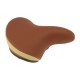 sedlo ColorSaddle Elastomer, hnedo-krémové