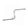 hriadeľ stredov&yacute; s kľukami, BMX, Cruiser, 152 mm, 1/2", chr&oacute;m