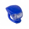 blikačka predná Mr. X, 2xLED, modrá