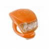 blikačka zadná Mr. X, 2xLED, oranžová