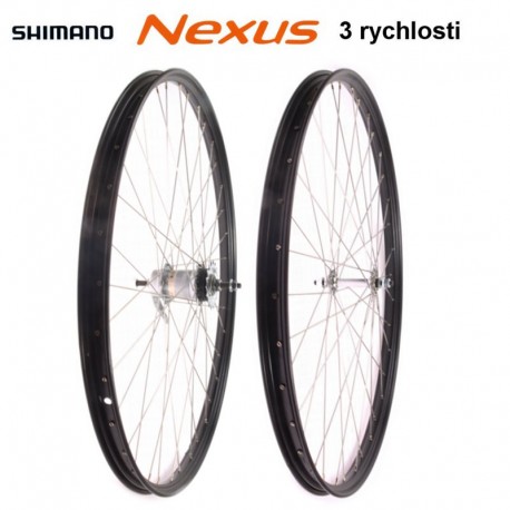 kolo vypletené 28" (635 mm) FE, SET přední+zadní, Shimano Nexus 3rychl.