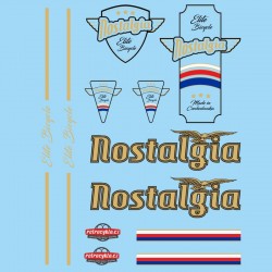 samolepka na kolo - rámový polep Nostalgia