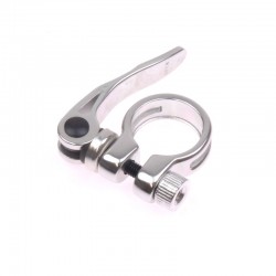 objímka podsedlová SC-70QR, 28,6 mm, stříbrná, rychloupínací