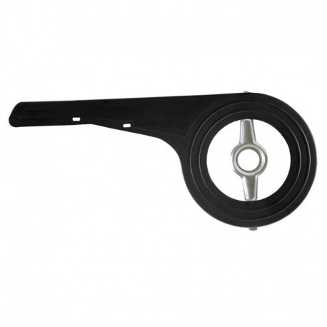 kryt řetězu Revolver 38-48 zubů, 520 mm, černý plast