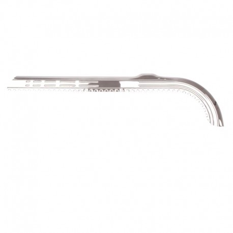 kryt řetězu Peruzzo Doppio, 26"-28", chrom