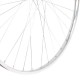 kolo vypletené 27" (630 mm, 36 děr) SET přední+zadní, Speed chrom, vícekolečko