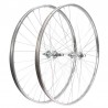 koleso vypleten&eacute; 26" (559 mm, 36 dier) SET predn&eacute;+zadn&eacute;, Speed chr&oacute;m, viackoliesko