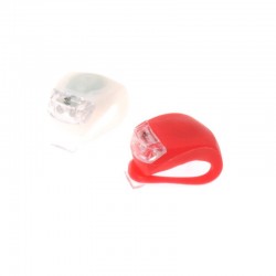 blikačka přední+zadní Lynx, 2xLED, červená+bílá