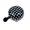 zvonček Ding Dong 80 black+white (phosphorescent) dots