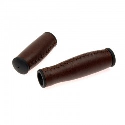 rukoväte Leatherette Selle Orient brown dark, koženka, 135+95 mm