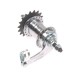 náboj zadný 28 dier, 158/110 mm, komplet, voľnobežka Velosteel