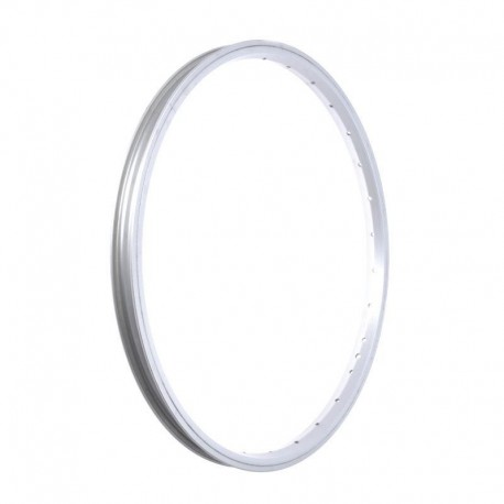 ráfik 20" (406 mm), 28 dier, AL, strieborný