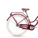 mestský bicykel CTM Summer 28", červený bordó, 3 rýchl.