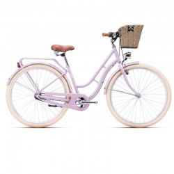 mestský bicykel CTM Summer 28", fialový levanduľový, 3 rýchl.