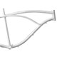 rám bicykla Cruiser 26", AL, bez laku