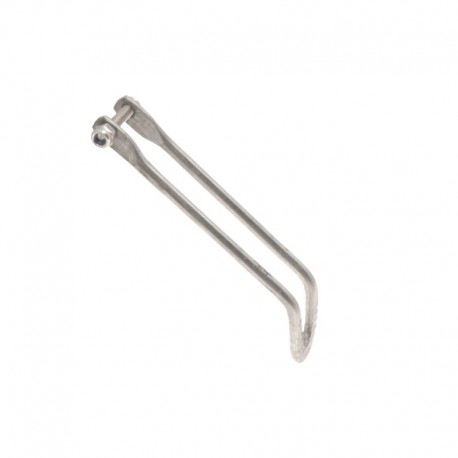 držiak svetla RVS, strieborný