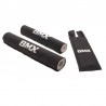 chránič rámu a riadidiel BMX 20", čierny, sada