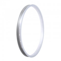 ráfik 20" (406 mm), 28 dier, AL, strieborný, šírka 32 mm