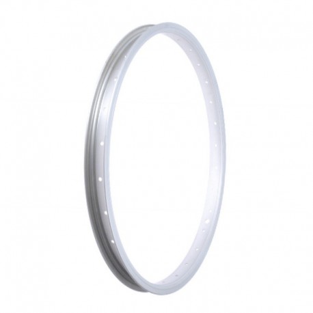 ráfik 20" (406 mm), 28 dier, AL, strieborný, šírka 32 mm