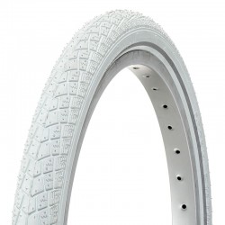 plášť 20" (50-406) Metro MT5040, biely, reflexné pruhy
